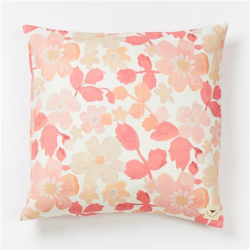 Mini Pastel Floral Pink Euro Pillowcase