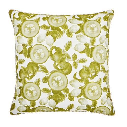 Rockmelon Khaki Feather Cushion