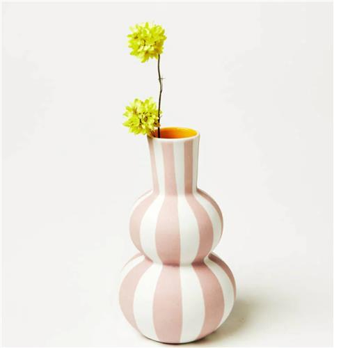 Happy Vase Stripe