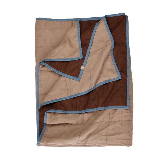 Latte/Chocolate Quilt -avail 2 sizes