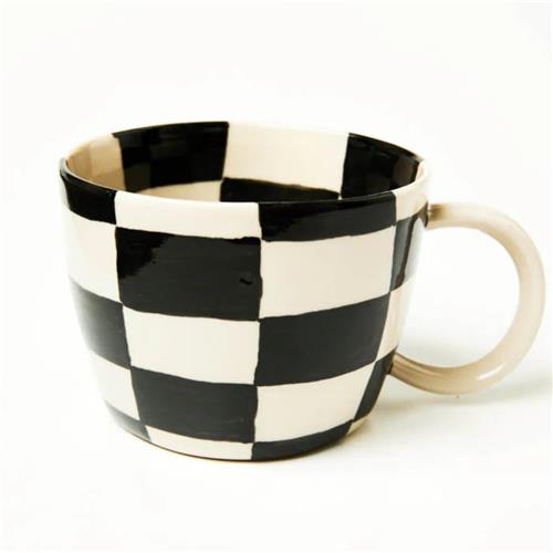 Chino Mug Black Check