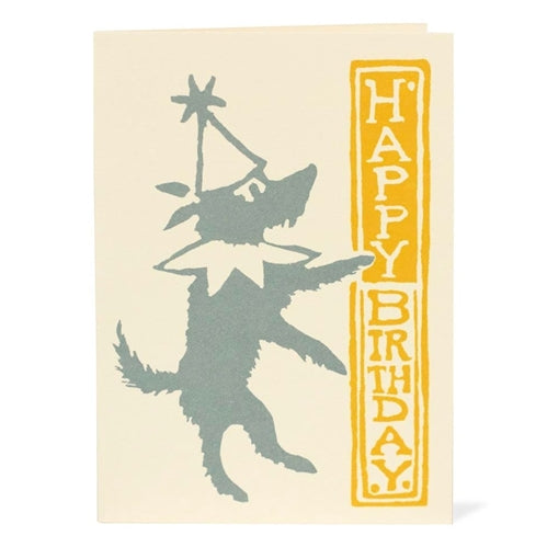 'Happy Birthday' Dog Mini Card