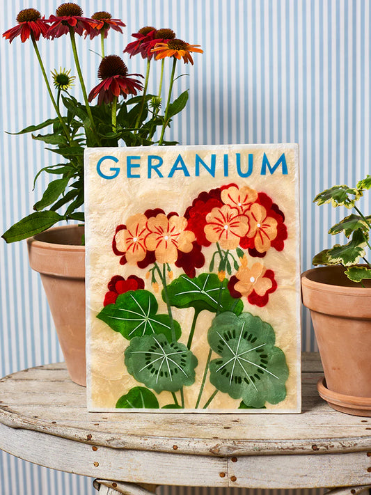 Geranium Wall Tile