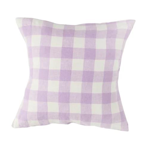 Lilac Gingham Cushion