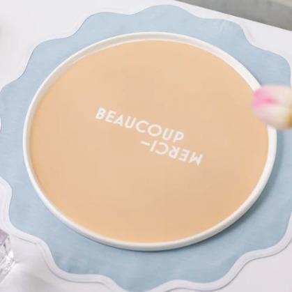 Merci Beaucoup (Thank you very much) Plate