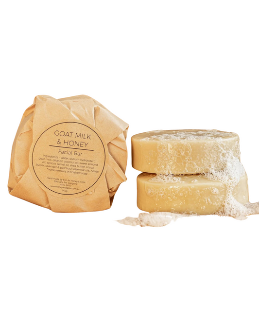 Goat Milk and Honey Facial handmade soap
