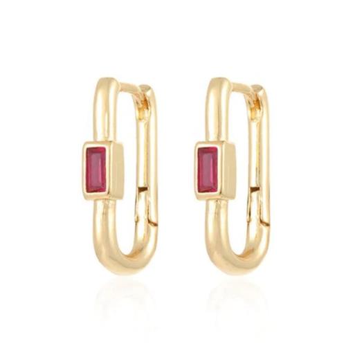 Earrings Eloise Ruby