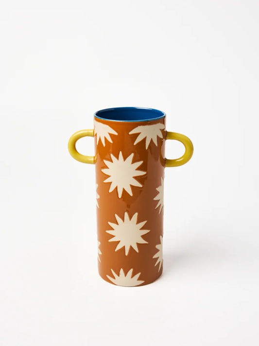 Griffe Mustard Star Vase