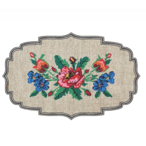 Cutout Vinyl Placemat - Gobelin Beige