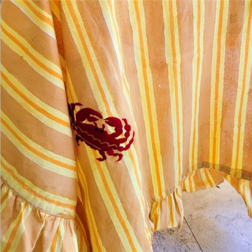 Kirra hand embroidered tablecloth