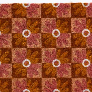 Door Mat Chamomile Pink
