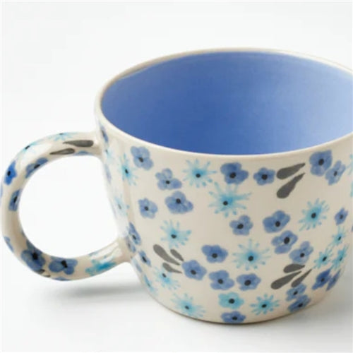 Ditsy Periwinkle Mug