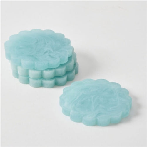 Estila Coasters Turquoise