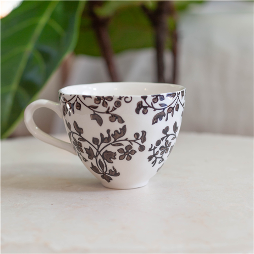 Floral Hand Painted Cup