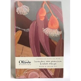 Olieve Wash and Cream Twin Set- Lavender & Rose Geranium