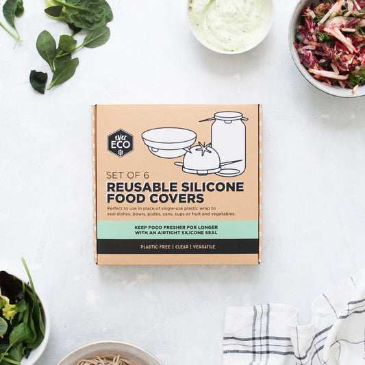 Reusable Silicone Food Covers 6pk