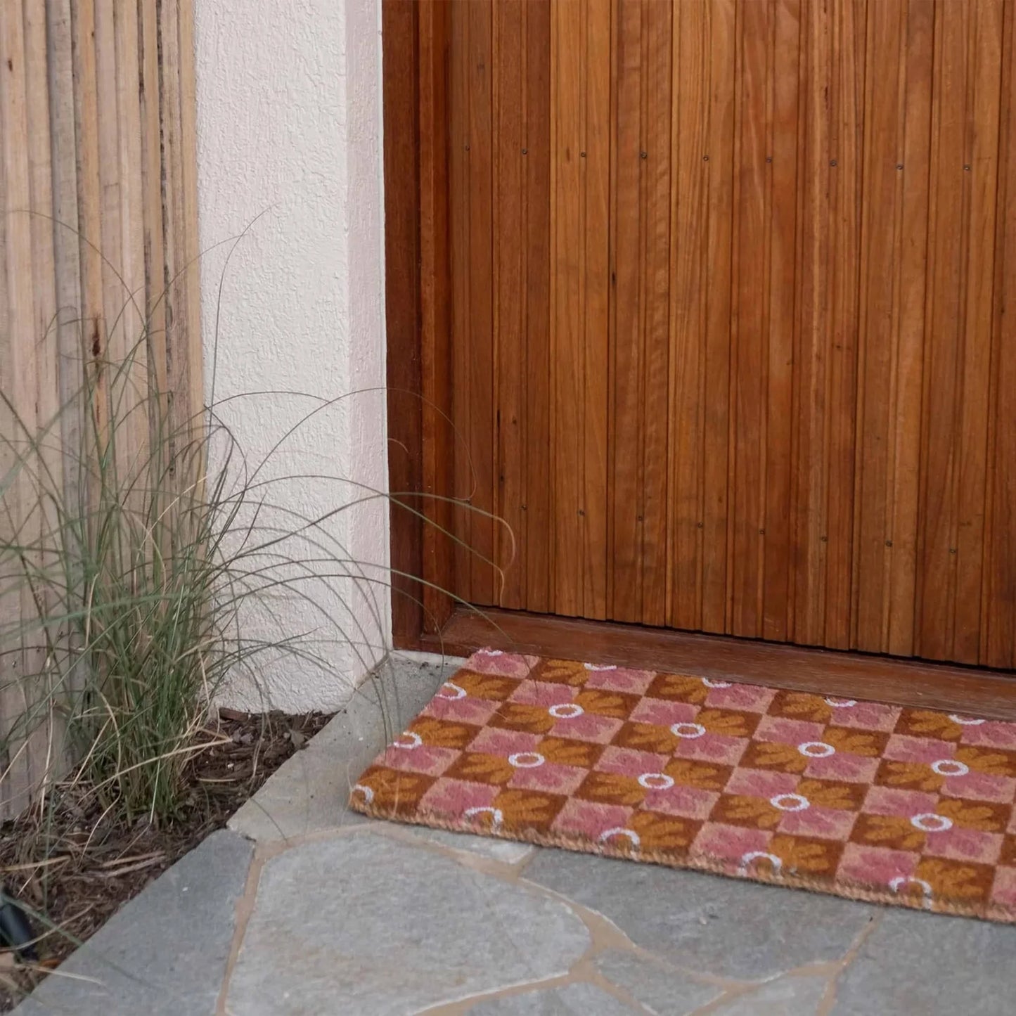 Door Mat Chamomile Pink