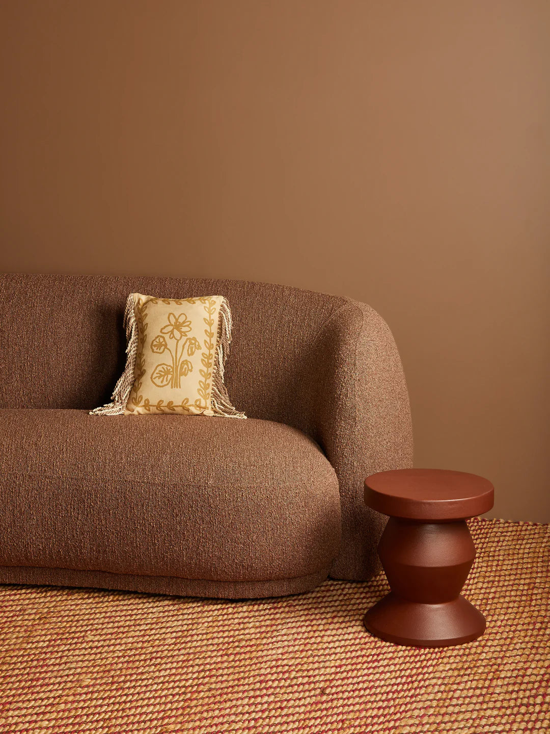 Petra Wheat Linen Cushion