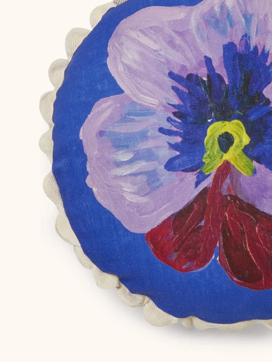 Pansy 45cm Round Cushion