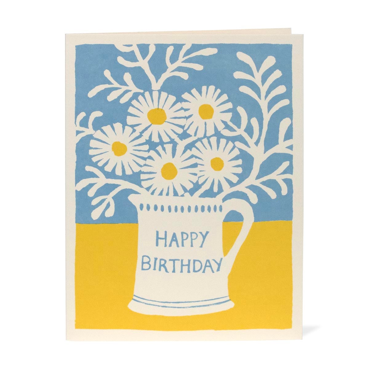 Daisies In A Mug Card