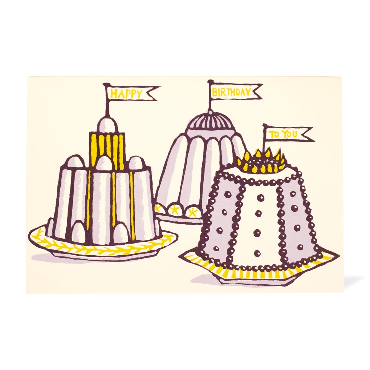 Birthday Puddings Card