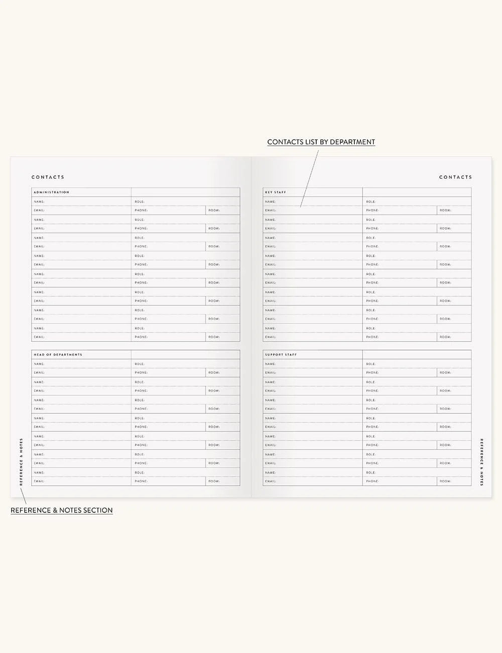 Academic Teachers Planner