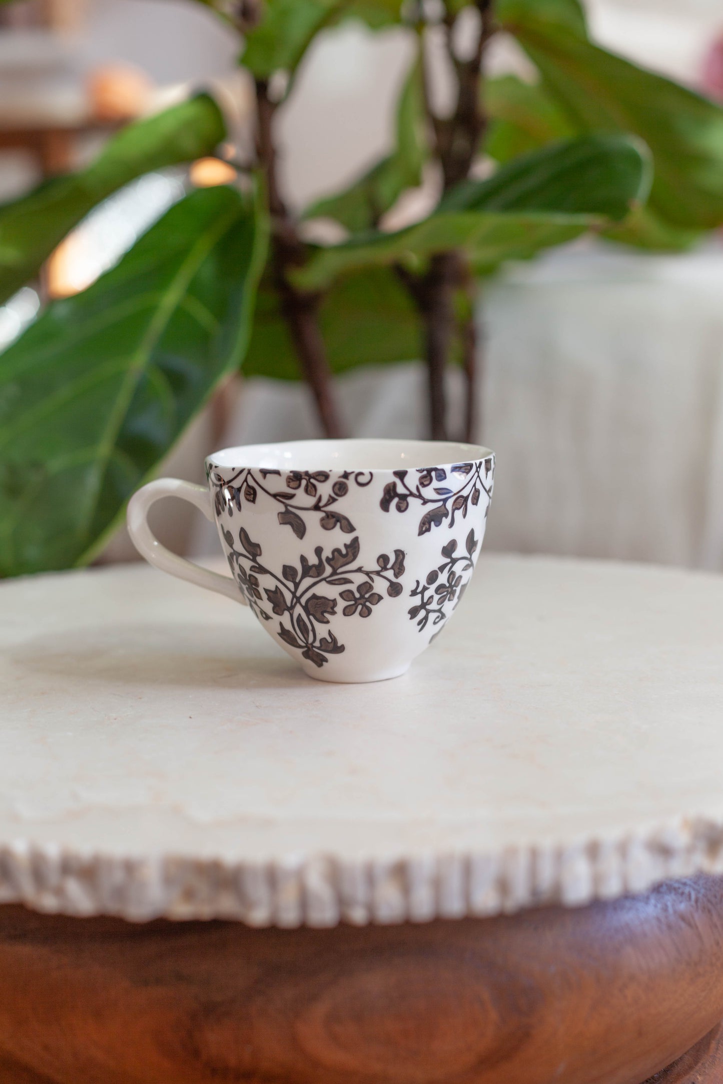 Floral Hand Painted Cup