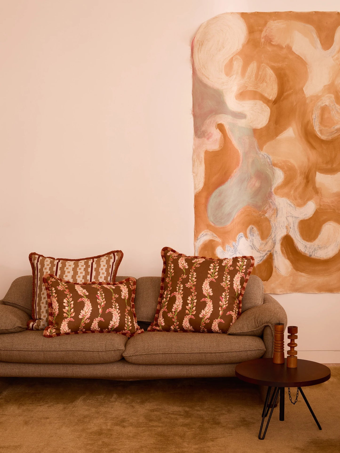 Penny Brown 60cm Cushion