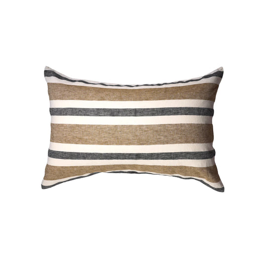 Taupe Stripe Pillowcase