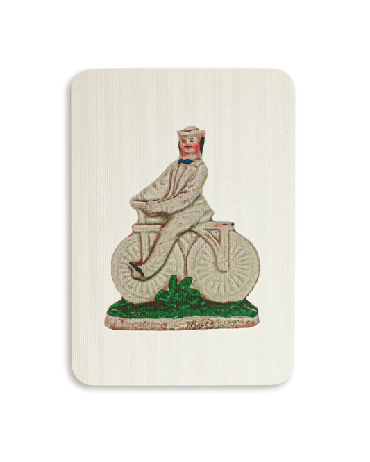 'The Bicyclist' Card