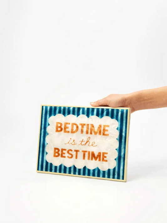 Bed Time is The Best Time Wall Tile