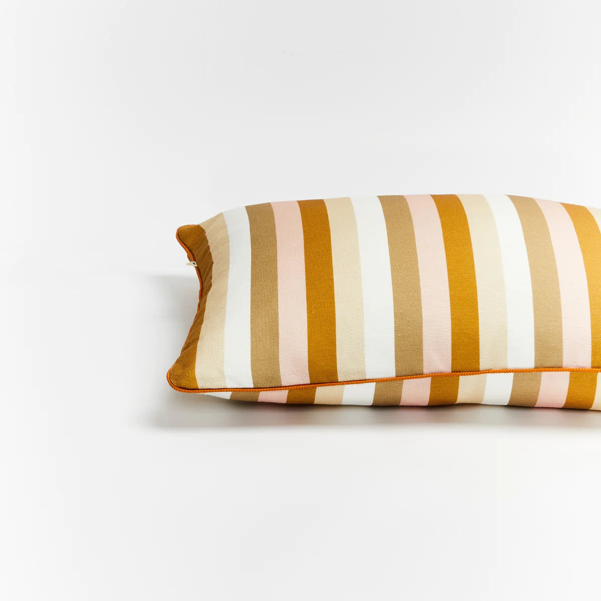Florence Stripe Wheat Outdoor Cushion 60x40cm