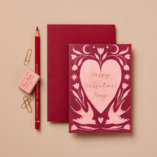 'Happy Valentines's Day' Card