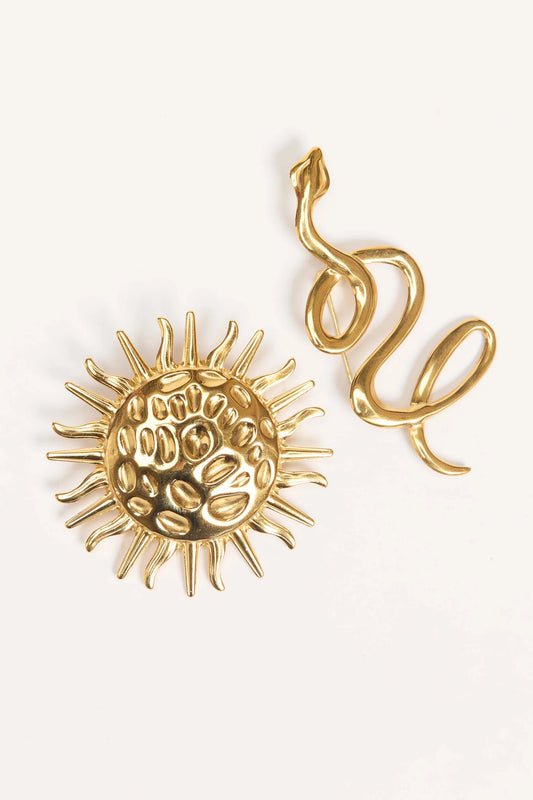 Solar Brooch