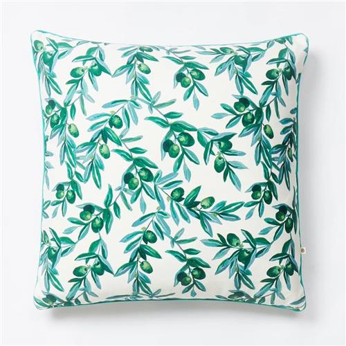 Olive Green Outdoor Cushion 60cm