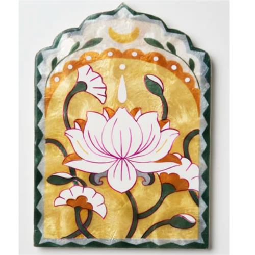 Fleur Lotus Yellow Wall Art
