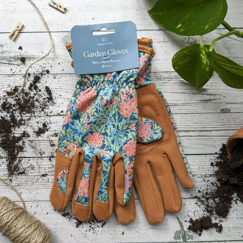 Bespoke Plants - Gardening Gloves - Jasmine Pink Blue