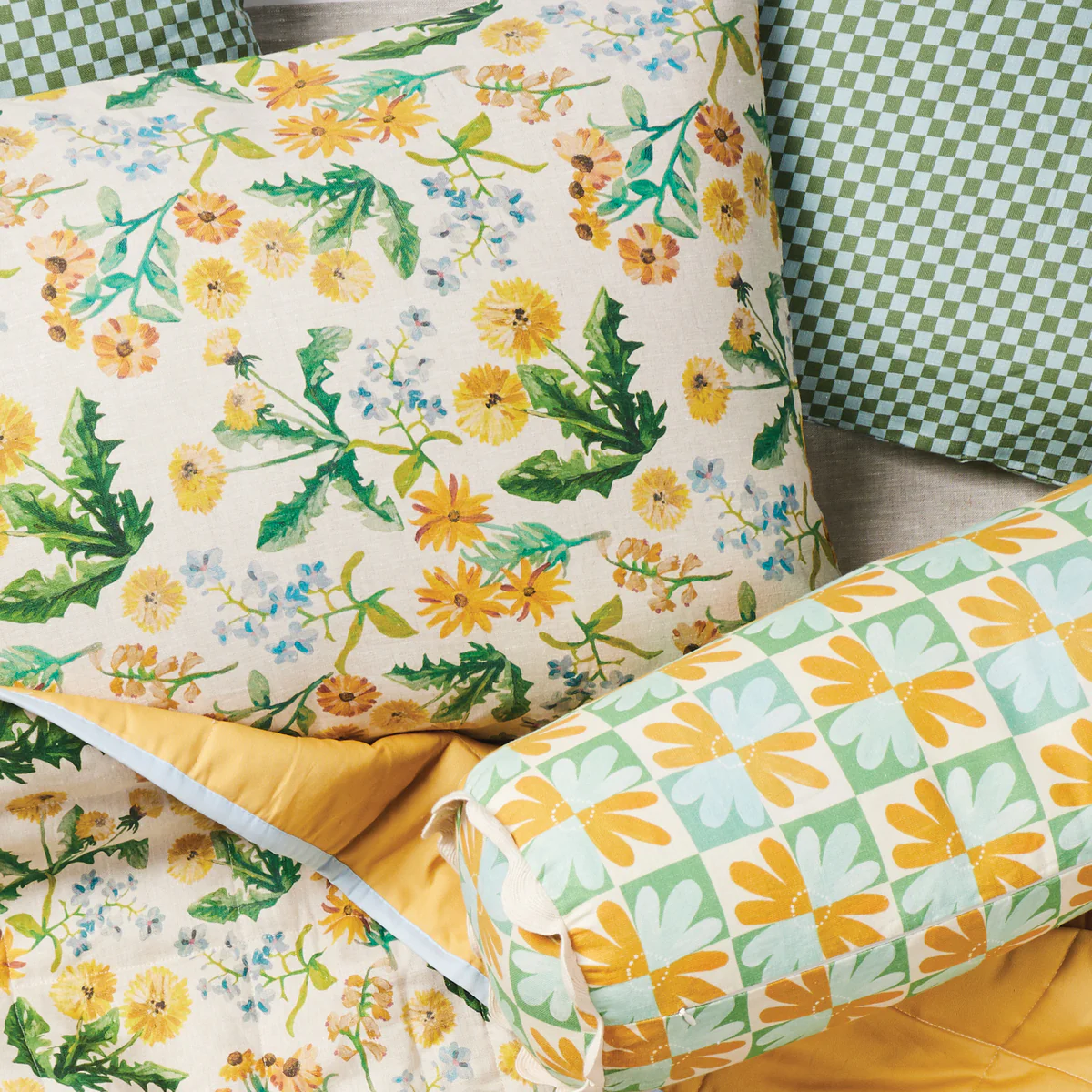 Euro Pillowcase Dandy Multi