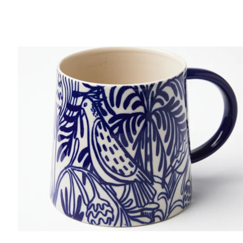 Bird Navy Mug