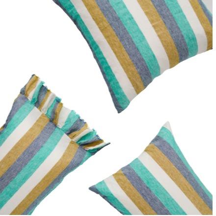 Lagoon Stripe Pillowcase