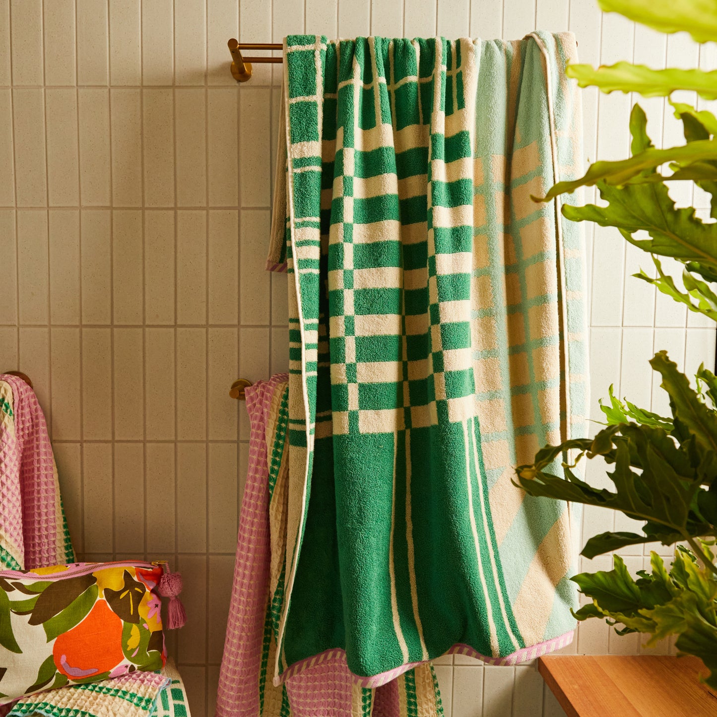Fresno Bath Sheet - Spearmint