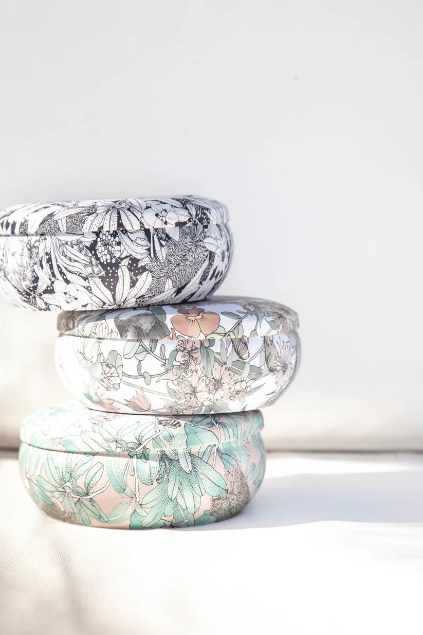 Blushing Ivy Candle Tins