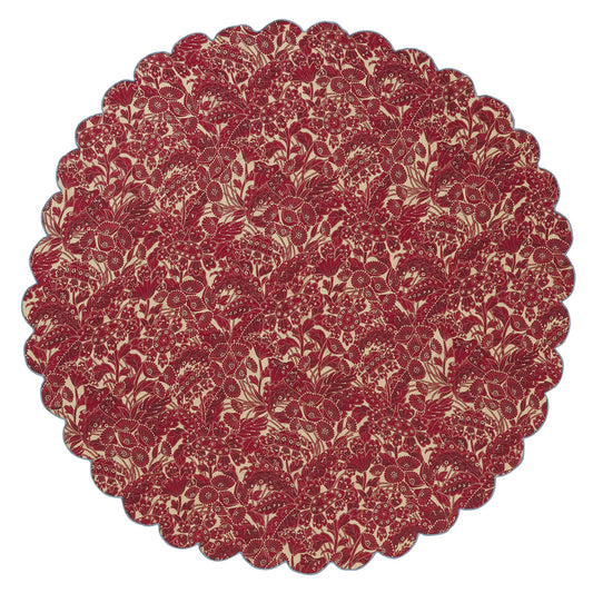 Lucia Round Tablecloth 180cm European Flax Linen