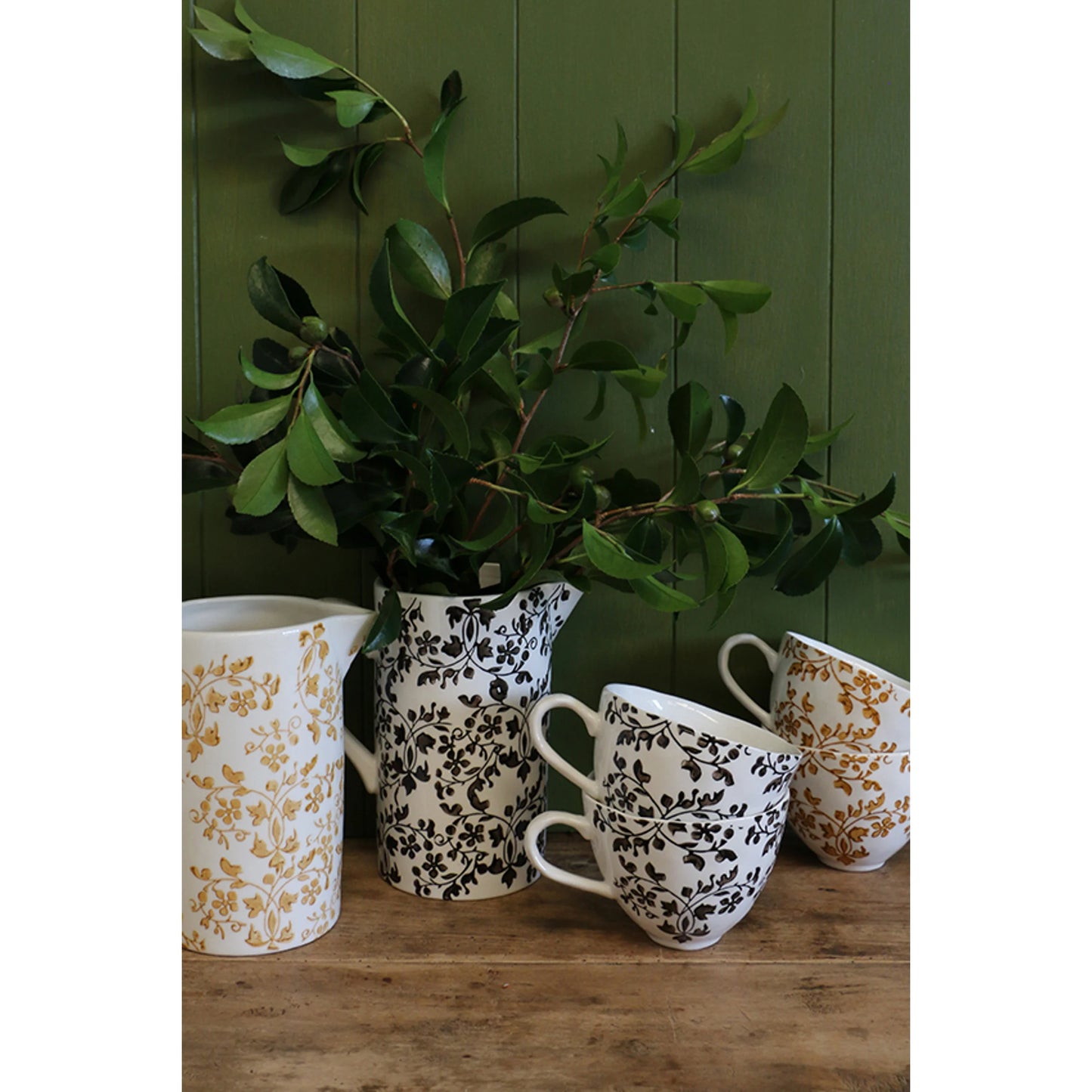 Floral Hand Painted Cup