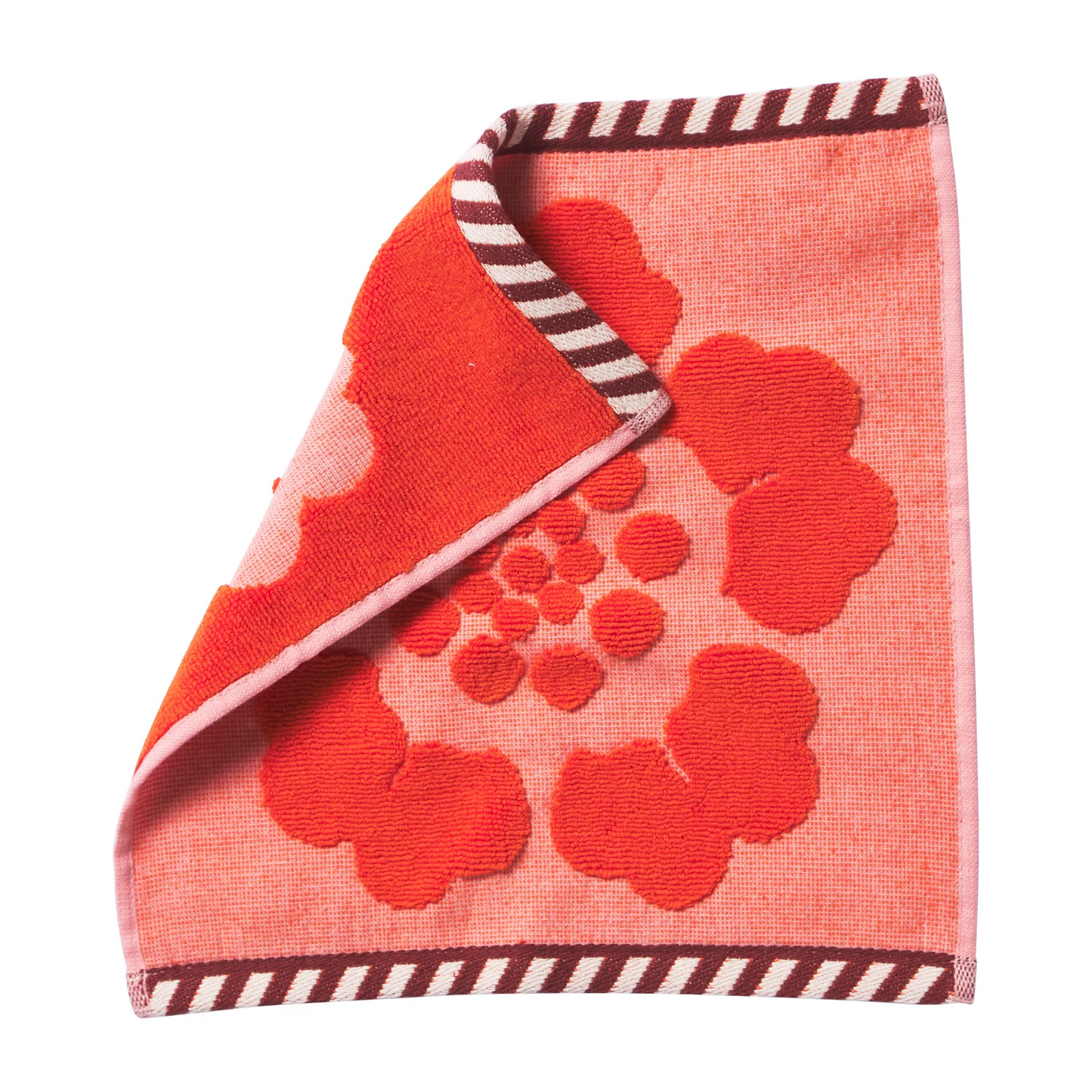Florence Face Washer - Cherry