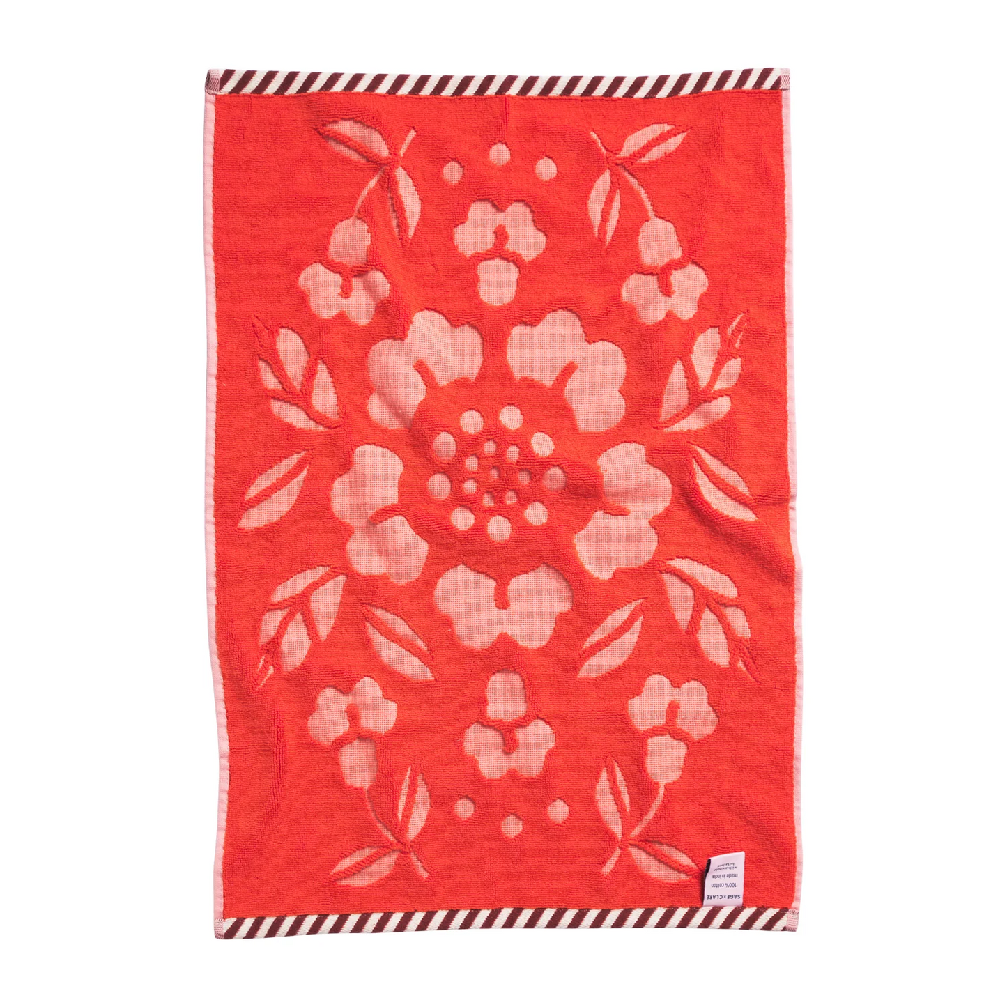 Florence Hand Towel - Cherry
