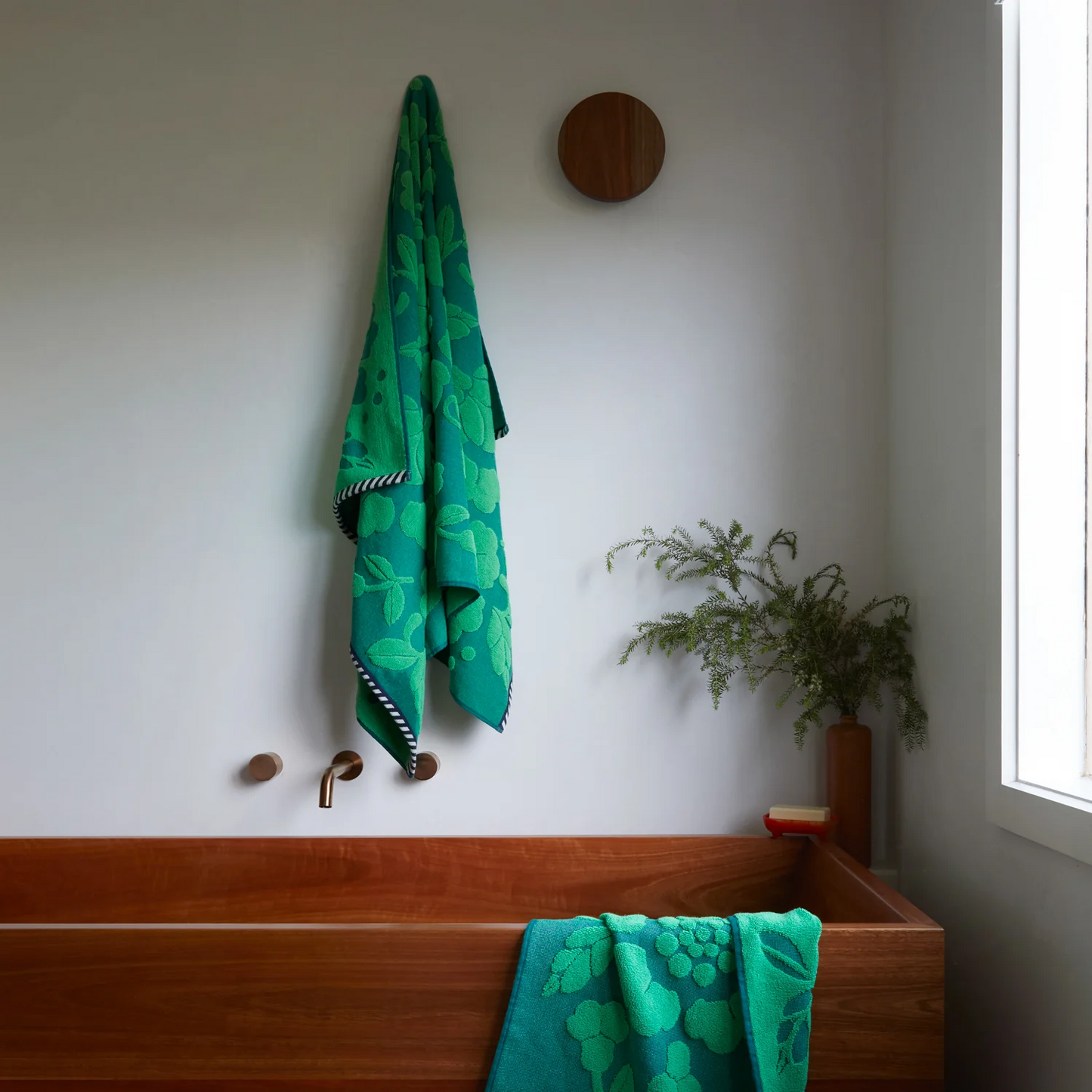 Florence Bath Sheet - Apple