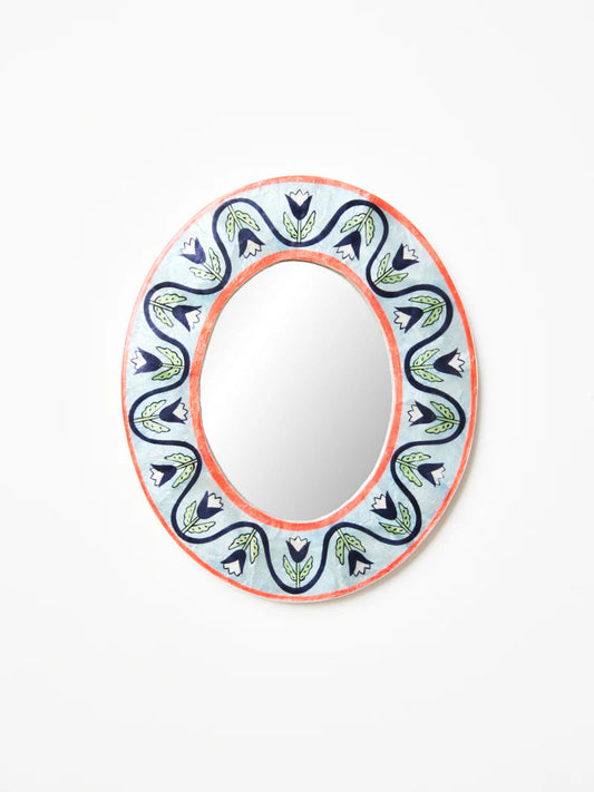 Lotus Oval Mirror