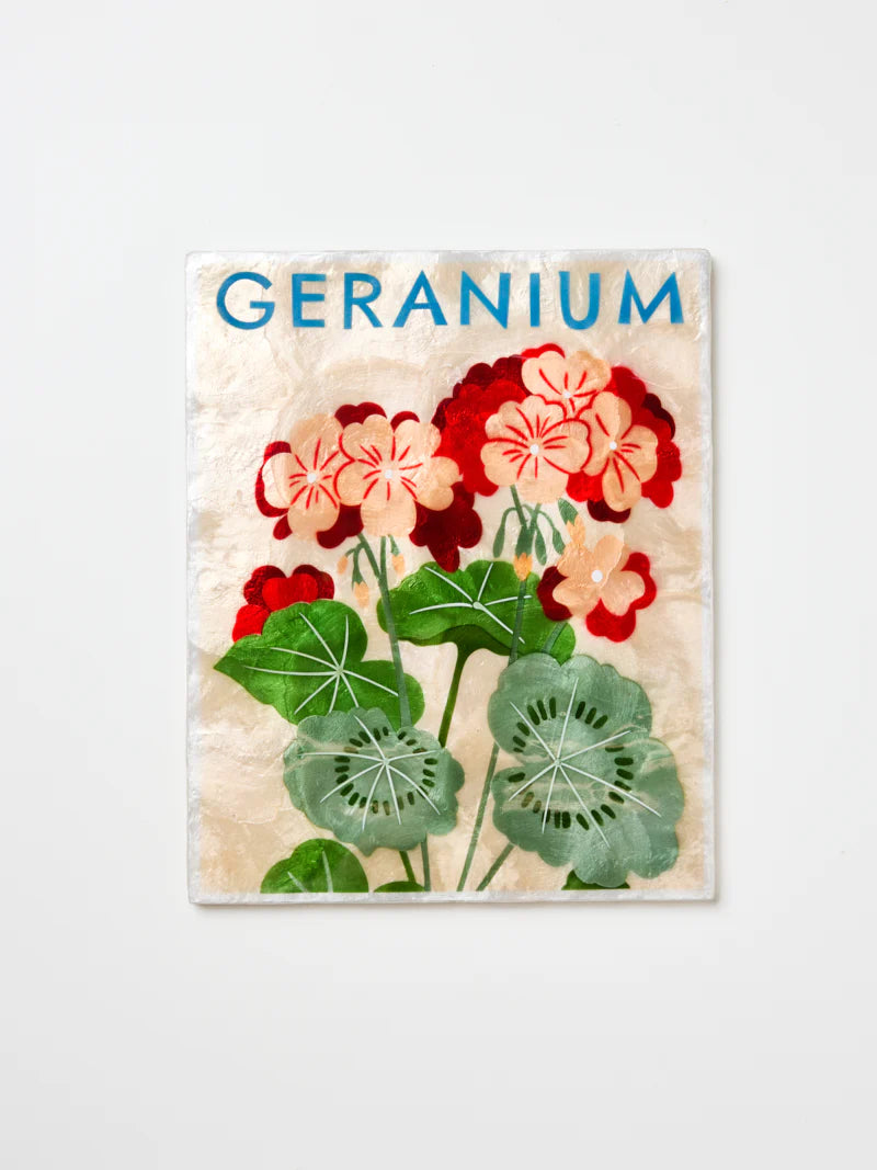 Geranium Wall Tile
