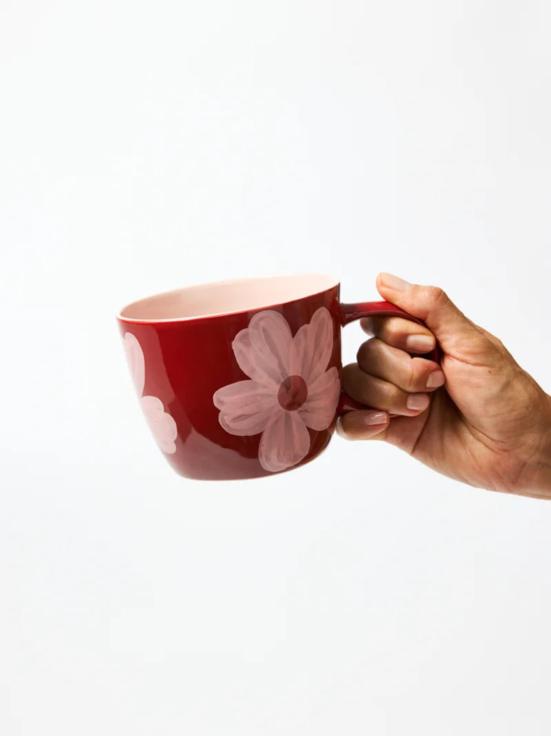 Biggie Wine Daisy Mug